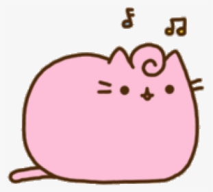 Kawaii Png - Pusheen Cat Gif Singing, Transparent Png, Transparent PNG