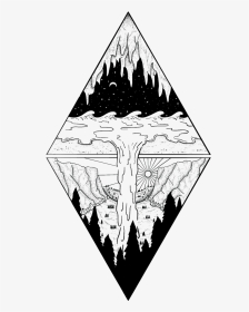 Black Logo Transparent - Triangle, HD Png Download, Transparent PNG
