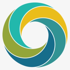 Blue Yellow Green Round Ring Logo - Red Blue Green Circle Logo, HD Png Download, Transparent PNG