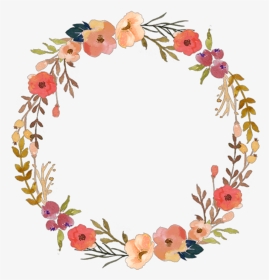 Download Vector Free Flower - Transparent Background Flower Wreath ...