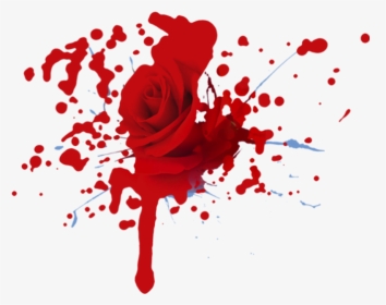 #flower #rose #blood #bleeding #hurt #hurted #weeping - Rose With Blood Png, Transparent Png, Transparent PNG