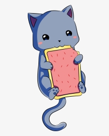 Clipart Download Diy Drawing Cute - Cute Nyan Cat Drawing, HD Png Download, Transparent PNG