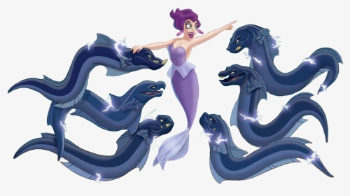 Welcome To The Wiki - Little Mermaid Electric Eels, HD Png Download, Transparent PNG
