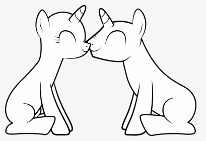 Coloring Page My Little Pony Base, HD Png Download, Transparent PNG