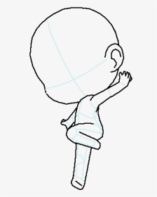 Chibi Body Base - Chibi Anime Girl Base, HD Png Download, Transparent PNG