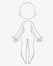 chibi female body template