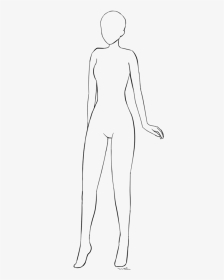 Female Base Drawing Pinterest And F2u Female Outfit - Female Base Lineart, HD Png Download, Transparent PNG