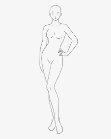 Clothing Base Drawing, HD Png Download , Transparent Png Image - PNGitem