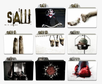 Saw Movie Folder Icon, HD Png Download, Transparent PNG