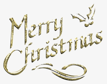 Christmas Word Transparent Background - Christmas Day, HD Png Download, Transparent PNG