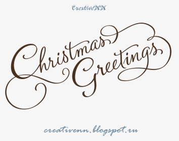 Christmas Greeting Word Art, HD Png Download, Transparent PNG