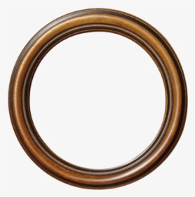 Round Wooden Frame - Circle, HD Png Download, Transparent PNG