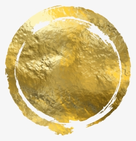 Gold Frame Circle Foil - Circle, HD Png Download, Transparent PNG