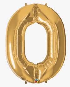 Gold Number 0 Balloon, HD Png Download, Transparent PNG