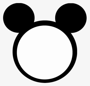 Mickey Mouse Head Free Clipart Clip Art Transparent - Mickey Mouse Head Silhouette, HD Png Download, Transparent PNG