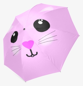 Kawaii Kitty Foldable Umbrella - Umbrella, HD Png Download, Transparent PNG