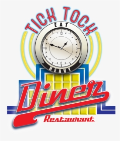 Interesting Menu Cover Graphic Design Nj Tick - Tick Tock Diner, HD Png Download, Transparent PNG
