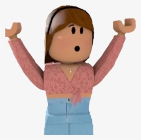 Roblox Bloxburg Girl Gfx Figurine Hd Png Download Transparent Png Image Pngitem - roblox gfx girl with brown hair