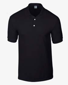 Plain Black Polo Shirt Png, Transparent Png, Transparent PNG