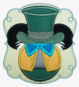 Tick Tock Tom - Mad Hatter Mickey Head, HD Png Download, Transparent PNG