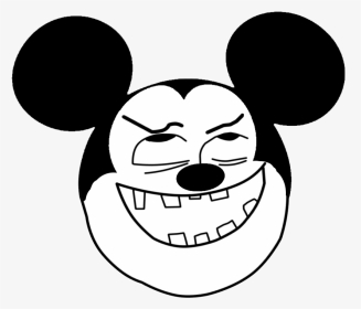 Orgasmo Mickey Mouse By Vigilantes15 On Deviantart - Face Of Mickey Mouse, HD Png Download, Transparent PNG