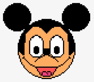 Mickey Mouse Face Clipart , Png Download - Watchmen Pixel Art, Transparent Png, Transparent PNG