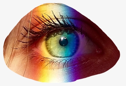 #eyes #rainboweyes - Eye Shadow, HD Png Download, Transparent PNG