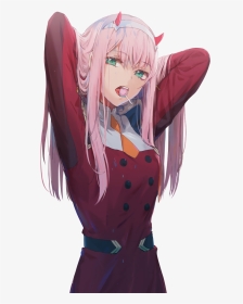 Anime Girl Zero Two, HD Png Download, Transparent PNG
