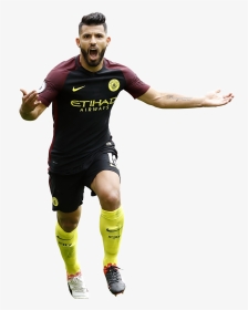 Sergio Aguero render - Player, HD Png Download, Transparent PNG