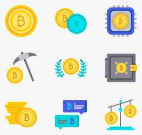 Icon Bit Coin Png, Transparent Png, Transparent PNG