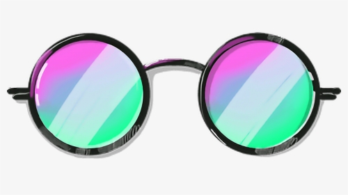 #sunglasses #colorful #cool #ftestickers #freetoedit - Circle, HD Png Download, Transparent PNG