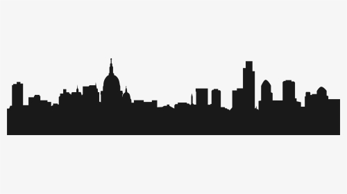 Buildings Silhouette Png Clip Artu200b Gallery Yopriceville - Silhouette Buildings Transparent Background, Png Download, Transparent PNG