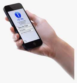 Phone In Hand Png Image - Online Survey On Mobile, Transparent Png, Transparent PNG