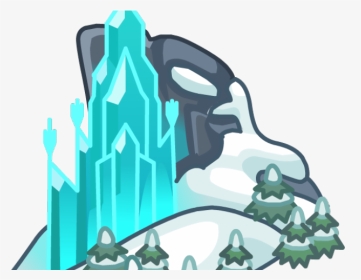 Frozen Castle Png - Adventure Time Ice King Castle, Transparent Png ,  Transparent Png Image - PNGitem