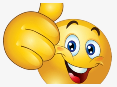 Emoji Png Transparent Images - Smiley Avec Un Pouce Levé, Png Download, Transparent PNG