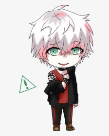 Vector Freeuse Stock Chibi Unknown By Shiemi - Unknown Mystic Messenger Saeran, HD Png Download, Transparent PNG
