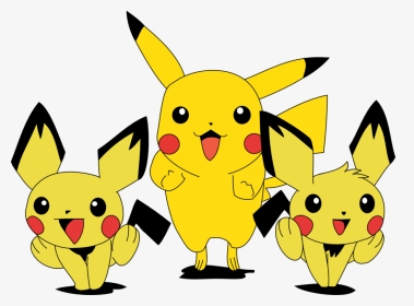 Pokemon Pikachu And Pichu Brothers, HD Png Download, Transparent PNG