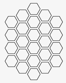 Printable Honeycomb Pattern, HD Png Download, Transparent PNG