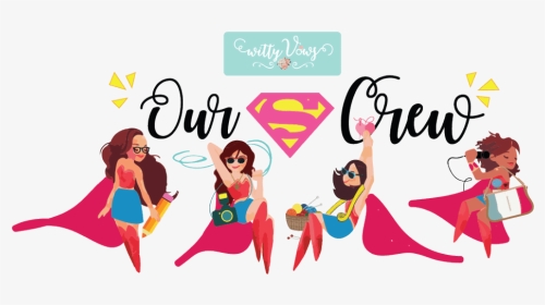 Collaborate With Wittyvows Witty Vows - Bride Squad Animated, HD Png Download, Transparent PNG