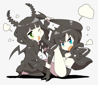 Dead Master And Black Rock Shooter Cute, HD Png Download, Transparent PNG