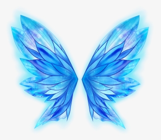 Blue Fairy Wings Png, Transparent Png, Transparent PNG