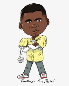 Franklin From Gta Drawing, HD Png Download, Transparent PNG