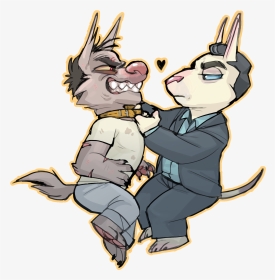 Trevor And Michael And Collar Love - Cartoon, HD Png Download, Transparent PNG