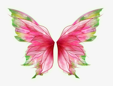 #butterfly #wings #butterflywings #pinkwings #fairy - Butterfly Wings Transparent Background, HD Png Download, Transparent PNG