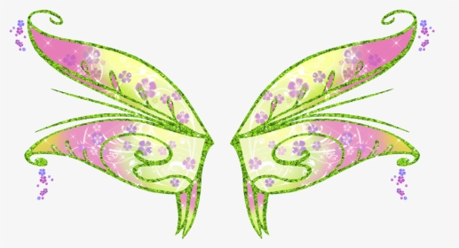 Winx Club Flora Bloomix Wings, HD Png Download, Transparent PNG