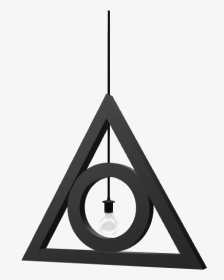 Deathly Hallows Lamp - Sign, HD Png Download, Transparent PNG