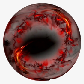 #circle #bubble #interesting #art #fire #red #black - Circle, HD Png Download, Transparent PNG