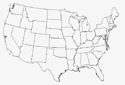 Florida Highlighted On Map, HD Png Download, Transparent PNG