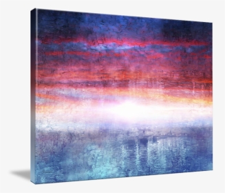 Clip Art Sunset Digital Painting A - Modern Art, HD Png Download, Transparent PNG