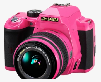 Pink Pentax Camera, HD Png Download, Transparent PNG
